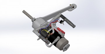 RCD 100500-0032 CHAMP CAR Starter REVERSE  Silvercrown, IRL, Cart, Cycle  REV Rotation